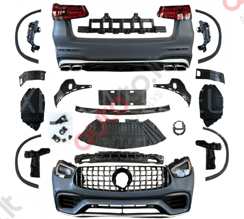 Mercedes GLC 63 AMG apdailos komplektas skirtas atnaujinti modelį 2015-2019 į 2020+